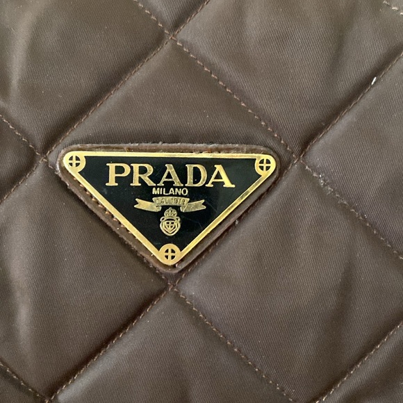 Vintage Prada Nylon Quilted Bag. - Picture 5 of 13